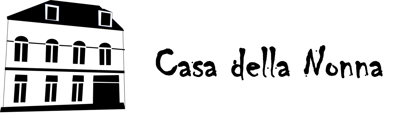 Logo Casa della Nonna + tekst rechts